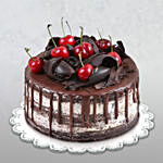 Delicate Black Forest Delish Cake Half Kg