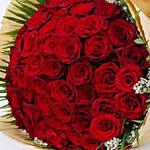 Fifty Red Roses Bunch