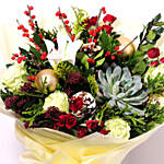 Xmas Special Flower Bunch Beautifully Wrapped