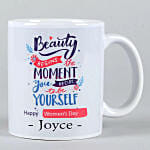 Happy Womens Day Personalised White Mug