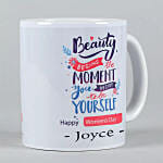 Happy Womens Day Personalised White Mug