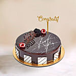 Congrats Chocolate Cake Half Kg
