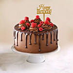 Dripping Choco Liquid Birthday Cake 1.5 Kg