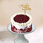 Mr & Mrs Red Velvet Cake Half Kg