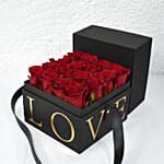 Roses And Love Box