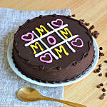 Love You Mom Chocolate Cake Half Kg