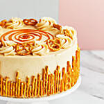 Pretzel Twist Caramel Cake