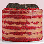 Double Height Red Velvet Oreo Crunch Cake