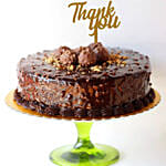 Thank You Chocolate Cake 1.5 Kg