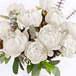 Perfect White Peonies