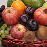 Fruits With Chocolate & Nuts Gift Basket