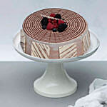 Delectable Berries Chocolate Cake Half Kg