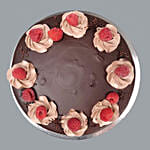 Fresh Chocolate Raspberry Cake Half Kg