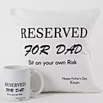 Reserved For Dad Personalized Combo