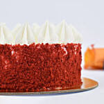 Fathers Day Special Red Velvet Cream Cake Half Kg