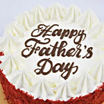 Fathers Day Special Red Velvet Cream Cake Half Kg