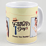 Personalised Father's Day White Mug