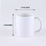 Personalised Father's Day White Mug