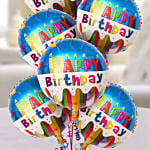 Happy Birthday Foil Balloons