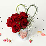 Roses in Mug For The One U Love