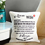 Forever Always Printed Cushion