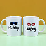 Hubby Wifey Mug Set