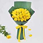 35 Yellow Roses Bouquet