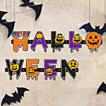 Scary Happy Halloween Banner
