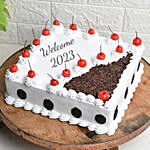 Black Forest Square Cake for New Year 2023