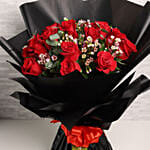 Red Roses Hand Bouquet