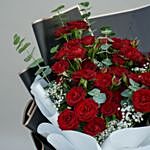 Red Crystal Floral Bouquet