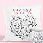 Mothers Day Cushion And Mug