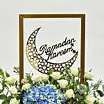 Ramadan Kareem Wishes Flowers Arrangement