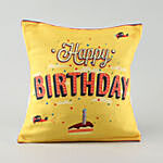 Printed Birthday Mug Cushion Combo