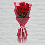 Bouquet Of 10 Lovely Red Roses