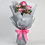 Elegant Bouquet of Mixed Roses