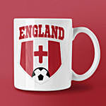 Football SoccerCup Personalised Mug England