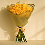 Sunshine 20 Yellow Roses Bouquet