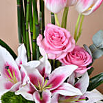 Pretty Tulip Rose Lily