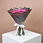 Eternal 20 Pink Fresh Roses Bouquet