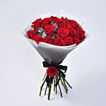 Timeless 20 Red Roses Bouquet With Fillers