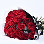 Timeless 20 Red Roses Bouquet With Fillers