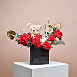 Prtty Roses with Teddy