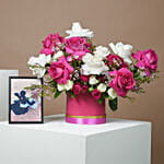 Romantic Gesture Arrangement N Photo Frame