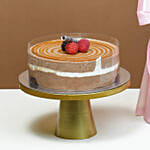 Dual Delight Roses and Cake Surpise