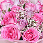 Dual Delight Roses and Cake Surpise