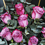 Enchanted Purple Roses Bouquet