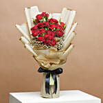 Red Roses & Chocolate Bliss