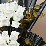 Snowy Roses Bouquet