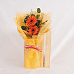 Cherry Red Gerbera Bouquet